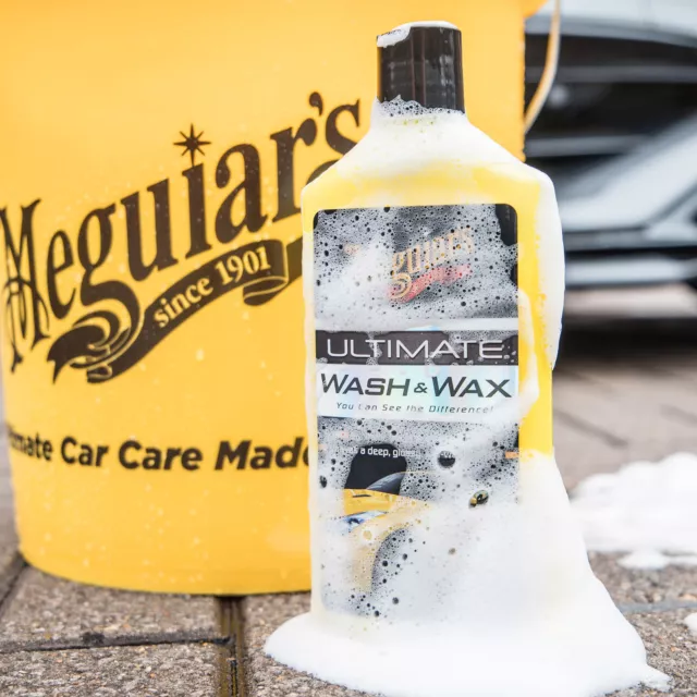 Meguiar's Cleaning Deluxe Autopflege-Kit V2 mit Wäsche, Wachs, Reinigungsmitteln und Handtuch 3