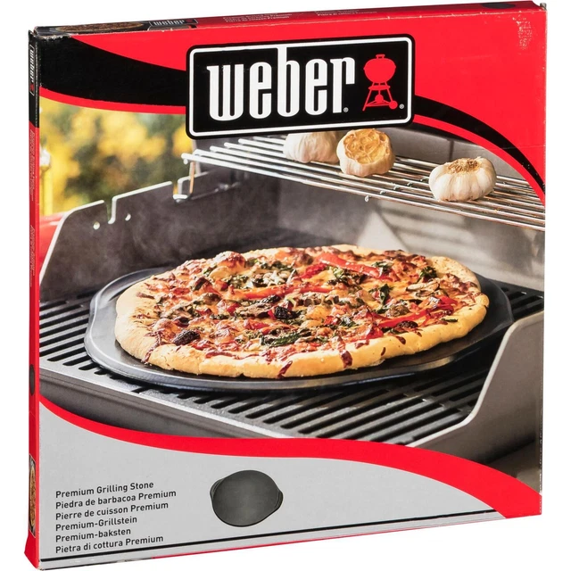 Weber Premium Pizzastein Rund 46cm 3