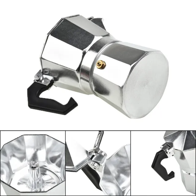 Herd Kaffee Espresso Maker Coffee Topf Italienisch Haus Aluminium Neu Ganz neu