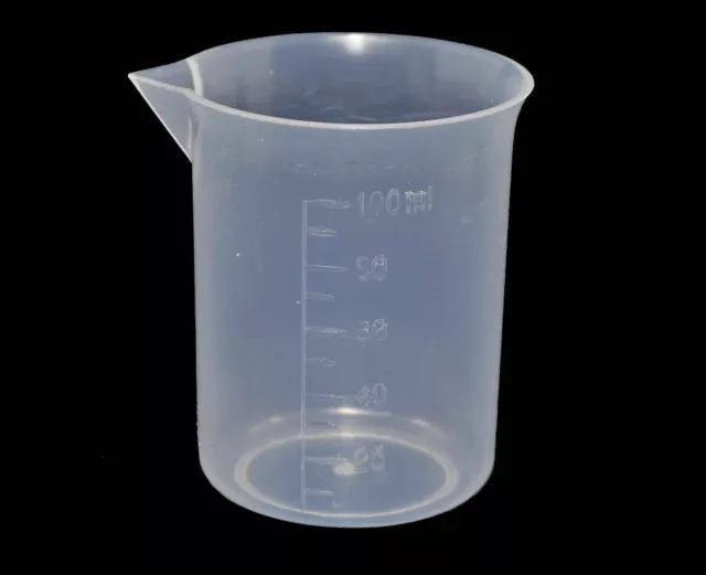 Food Liquid Chemical Measuring Jug Beaker Graduated 100ml Measure