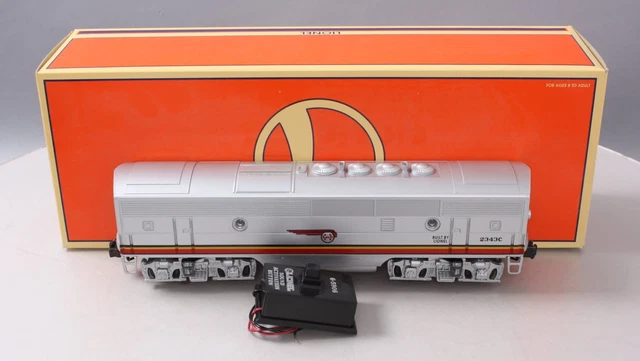 Lionel 6-18129 O Santa Fe F3 Non-Pwd B-Unit Diesel Locomotive #2343C w/Railsound