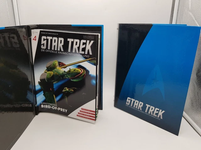 13 x raccolta rivista Eaglemoss Star Trek in cartelle