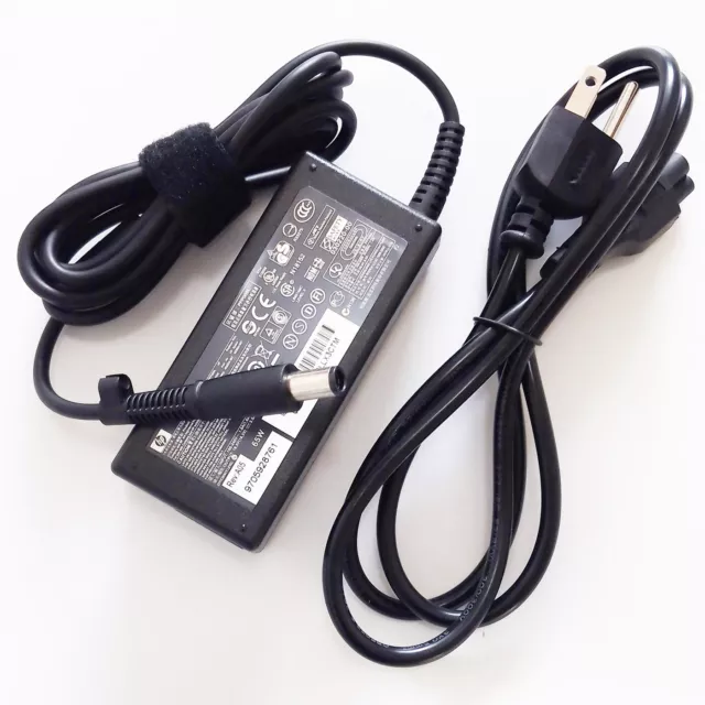 Genuine Power Supply Cord For HP PAVILION DV4 DV6 DV7 G60 18.5V 3.5A 65W Charger