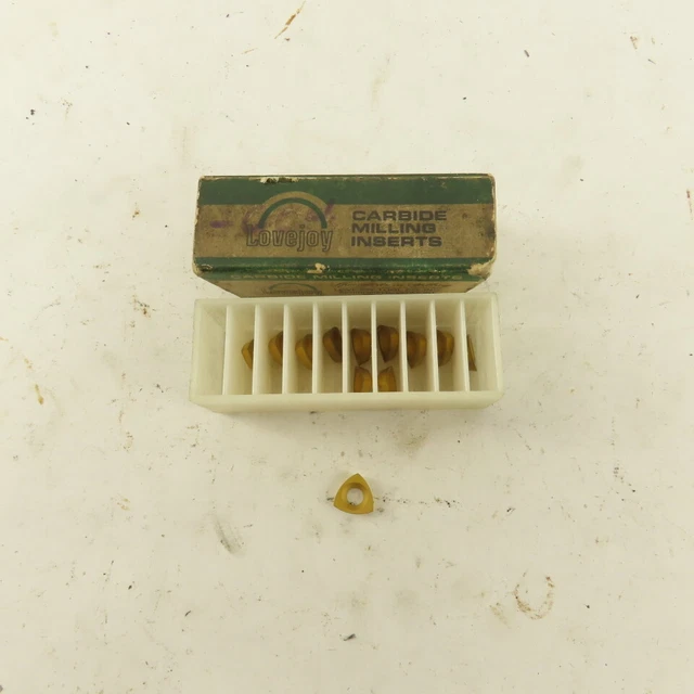 Lovejoy CTDCB 2.5312B GR LT 50 Carbide Indexing Insert Lot Of 12