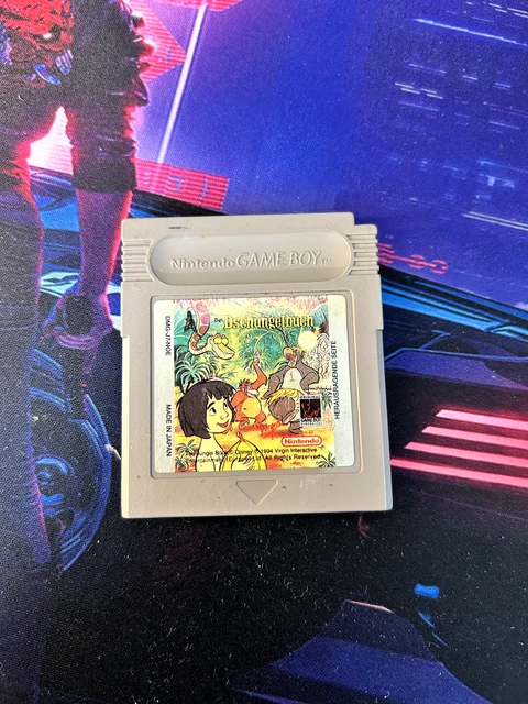 Lot De 2 Jeux Le Livre De La Jungle - Game Boy Color & Advance, Originals, Très Bon État