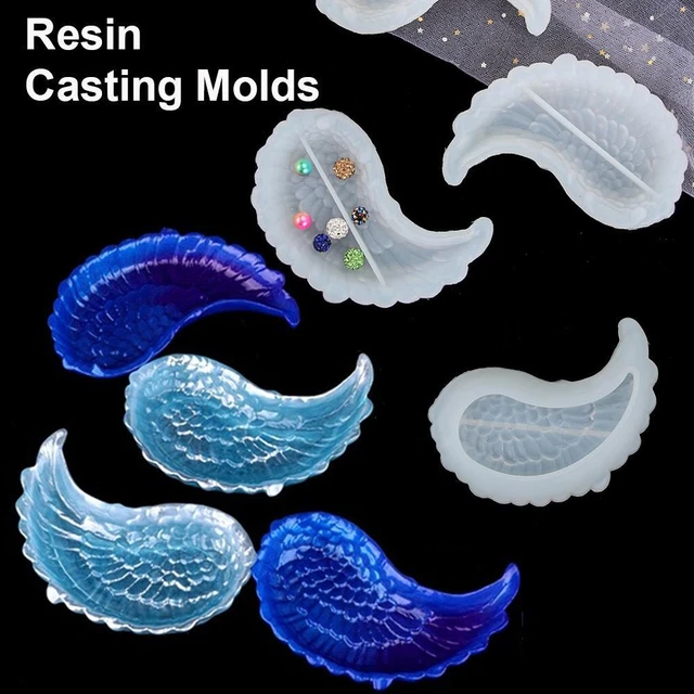 artisanat Boîte à bijoux Gouttelette Silicone Moule en résine Colle de cristal