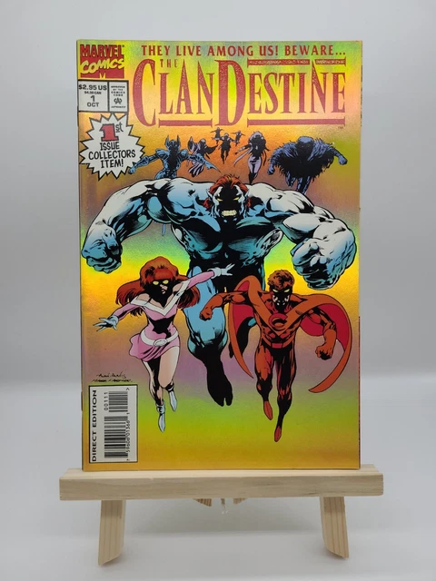 ClanDestine #1: Key Issue, Foil Cover, Marvel Comics (1994)