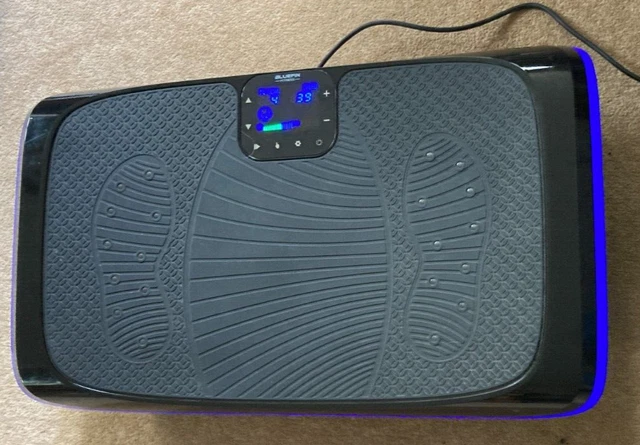 Bluefin Fitness 4D Triple Motor Vibration Plate with Bluetooth Speaker Ex Cond