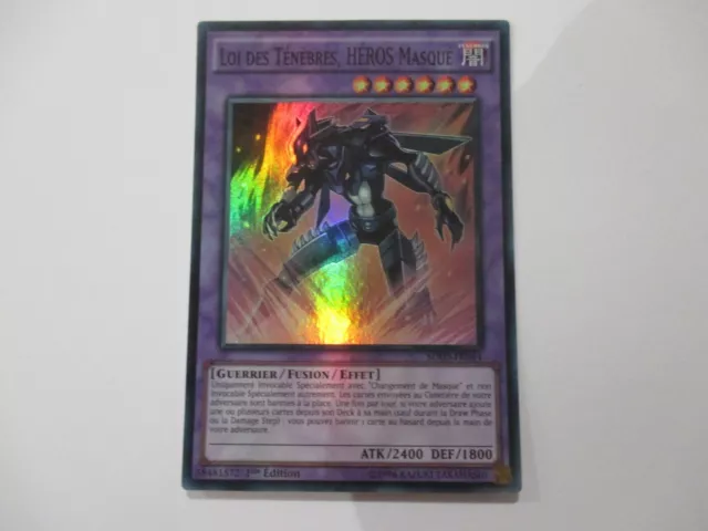 Yu-Gi-Oh! Loi des Ténèbres, Héros Masqué SDHS-FR044 / Super Rare