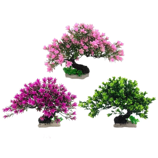 Fish Tank Decoration Artificial Plant Tree Landscaping for Aquarium Decor