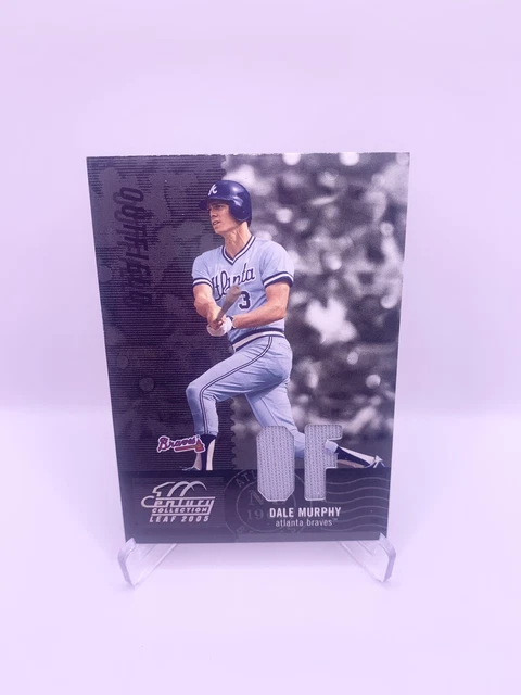 2005 Leaf Century Collection Jersey Relic Dale Murphy #190 122/250