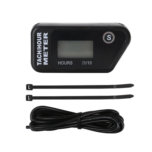 Contatore Delle Ore Di Vibrazione Wireless Lcd Impermeabile Per Motocross