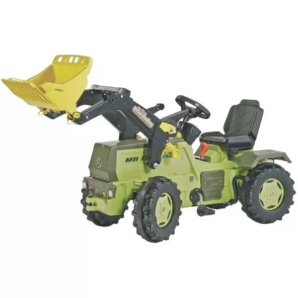 rolly toys 046690 MB-Trac 1500 mit Frontlader Flüsterreifen Schaltung Bremse