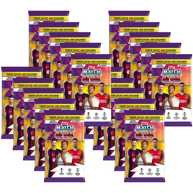 Champions League 2023/24 - Carte collezionabili - 20 Booster