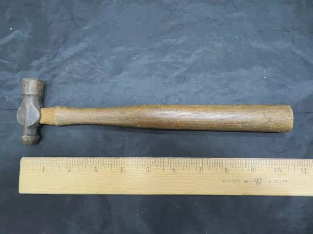 Vintage Old Ball Peen Hammer 10"