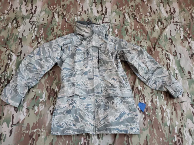NEW USAF CAP ABU Extreme Wet Cold Jacket Parka ECWCS APECS Goretex MEDIUM LONG