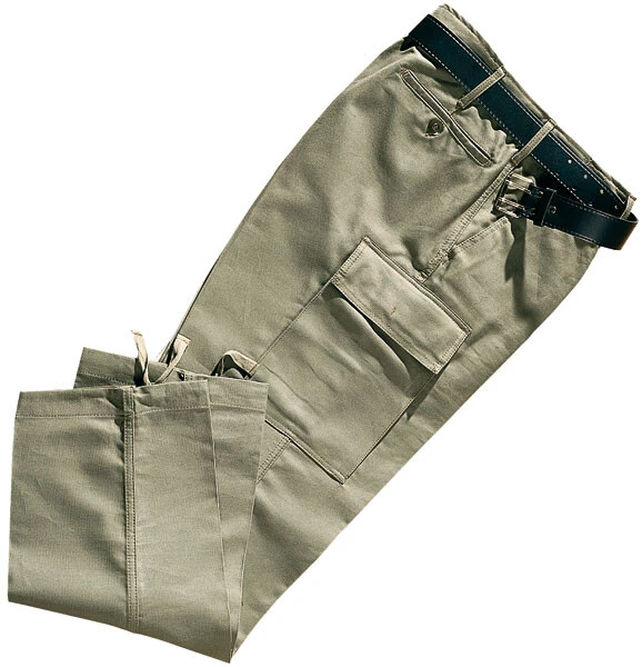 Westfalia Bundeswehr Moleskin Arbeitshose, Farbe oliv. Gr. 56