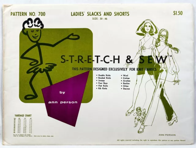 Pantalones cortos y estirados 700 1967 para mujer talla 30-46 11561