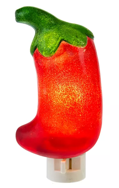 Chili Pepper Red Hot Electric Plug-In Night Light by Ganz Midwest-CBK