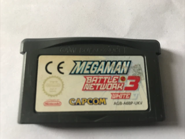 Megaman Battle Network 3 - White**Genuine Nintendo Gameboy Advance Cartridge