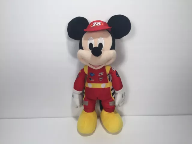 Disney Store Mickey Mouse Clubhouse Pull-String Talking Train Conductor  Mickey
