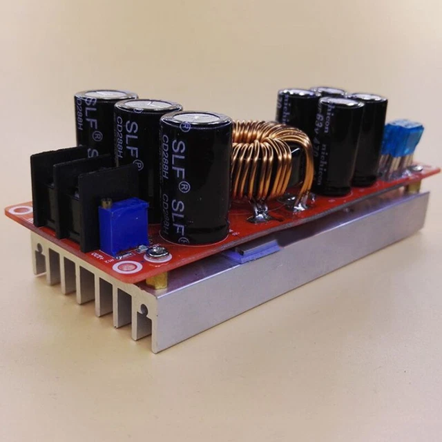 Convertisseur DC-DC Buck Boost Step Up/Step Down 10-20A 150-1200W - Réglable - Neuf - Pour Panneaux Solaires, Voiture