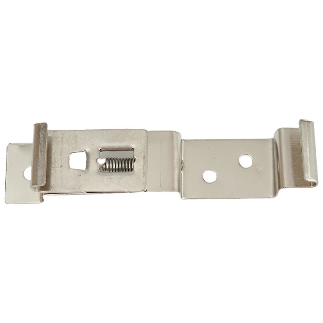 Robuster Edelstahlrahmen Nummernschildclips für Flottenmanagement 2er Set