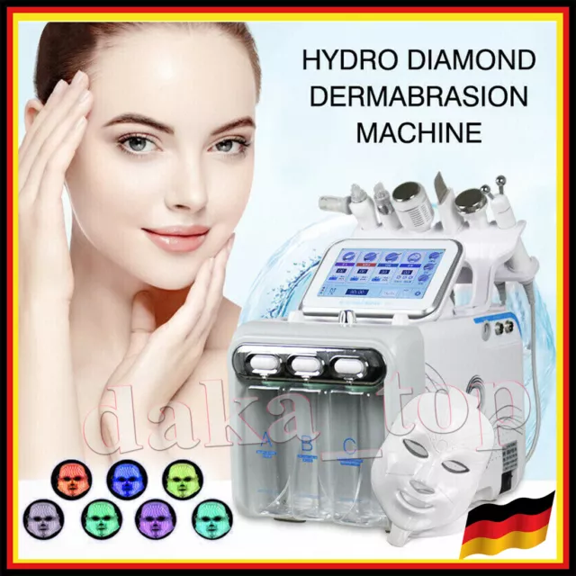 7in1 Wasser Dermabrasion Hydra Hydro Tiefenreinigung Beauty Facial SPA Machine