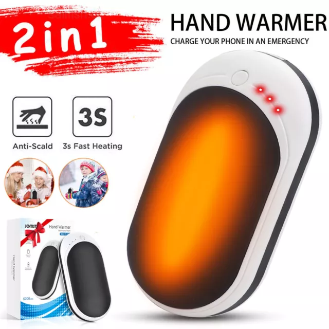 10000mAh Portable Hand Warmers Hand Warmer 3 Levels Electric Pocket Rechargeable