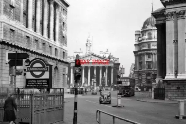 Photo  Bank Railway Station London 1961 Lt Central Northern District Circle Also