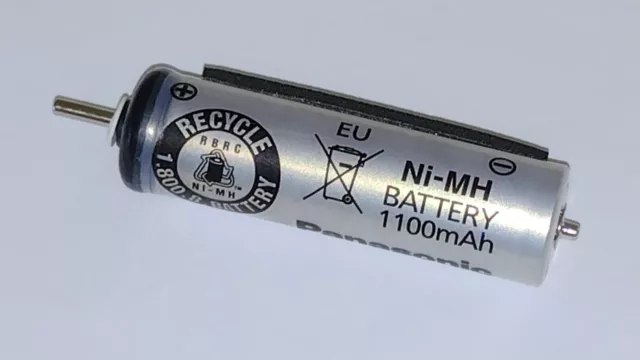 Panasonic batteria ricaricabile Ni-Mh 1100mAh per idropulsore EW1211 e ER-GB40