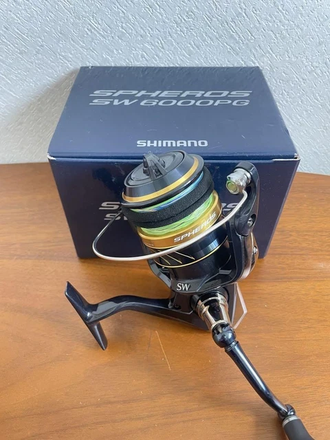 Japan Import Shimano Reel Shimano Spheros SW 6000PG - 4.6:1 Gear