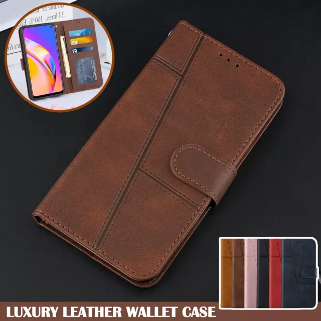 For iPhone 12 11 13 Pro Max 8/7/SE2 XS/X Wallet Case Luxury Leather Flip Cover