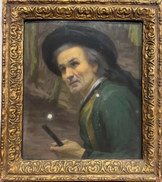 Gabriel Of Cool (1854-1908) - Breton, Circa 1900 Pastel Art Nouveau