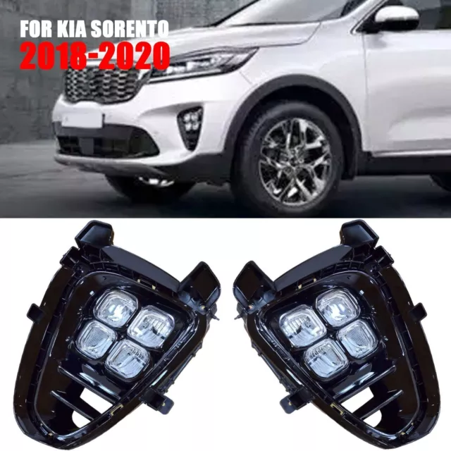 FOR KIA SORENTO Daytime Running Lights Fog Lights US 20182020 LED Urls