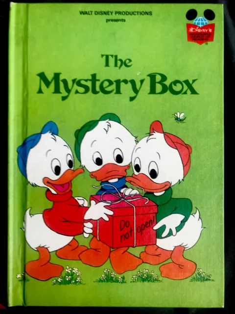 DISNEY'S THE MYSTERY BOX Huey Dewey, & Louie ~ Wonderful World of Reading Book