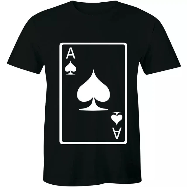 ACE OF SPADES Cards – Money King Hearts Hipster Hype Street Shirt Men’S …