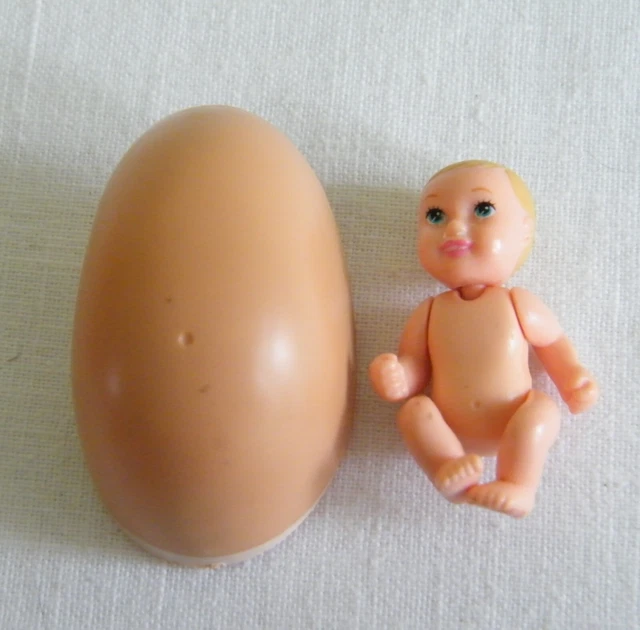 BARBIE HAPPY FAMILY Pregnant Midge Baby Bump Belly and Baby