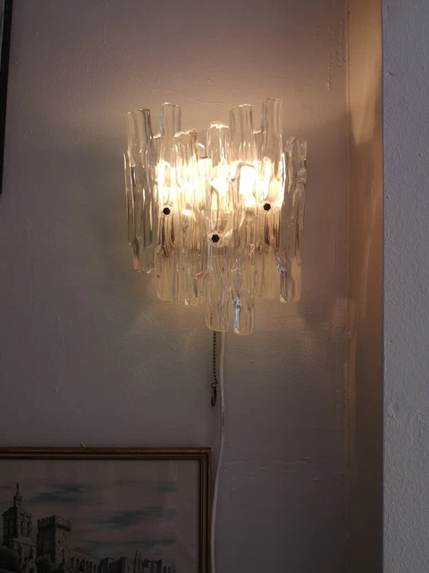 Applique murale  en lucite brutaliste style kalmar