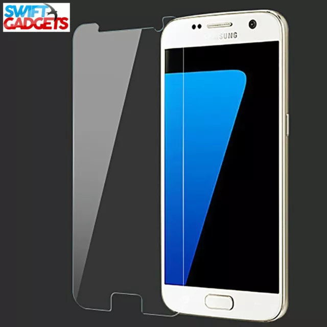 For Samsung Galaxy S7 Glass Screen Protector - 100% Genuine Tempered 3