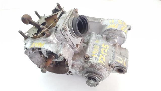 YAMAHA YZ125 YZ 125U Bottom End 1988 88 Engine Cases Short Motor