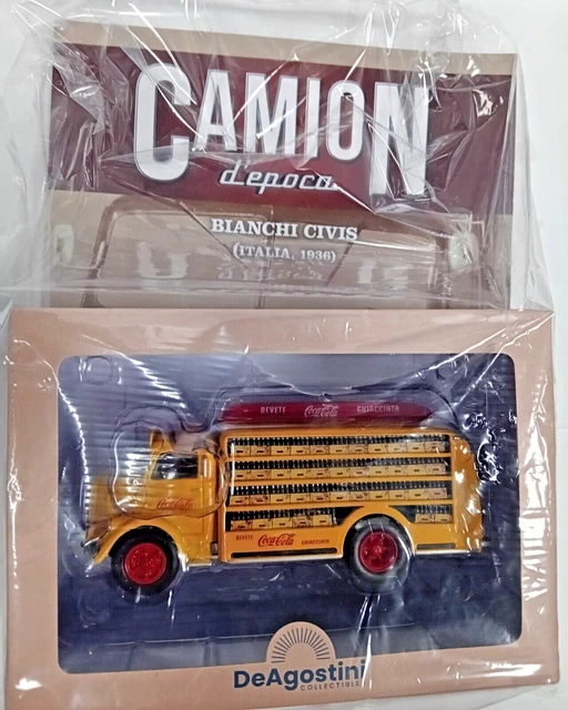 Weiße Civis Coca Cola Italien 1936 Lkw DE AGOSTINI Vintage N.54