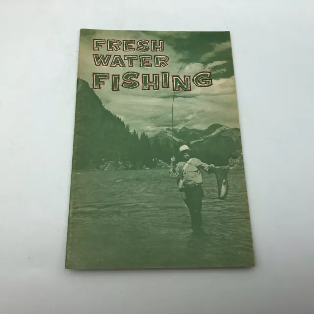 Vtg Fresh Water Fishing Guide Booklet Natl Research Bureau Chicago NY  V8