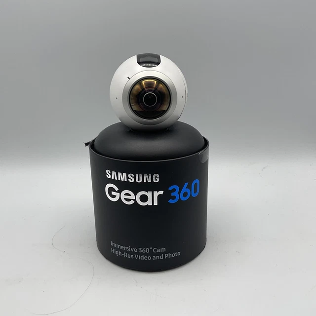 SAMSUNG GEAR 360 Real 360 Degree High Resolution VR Camera SM