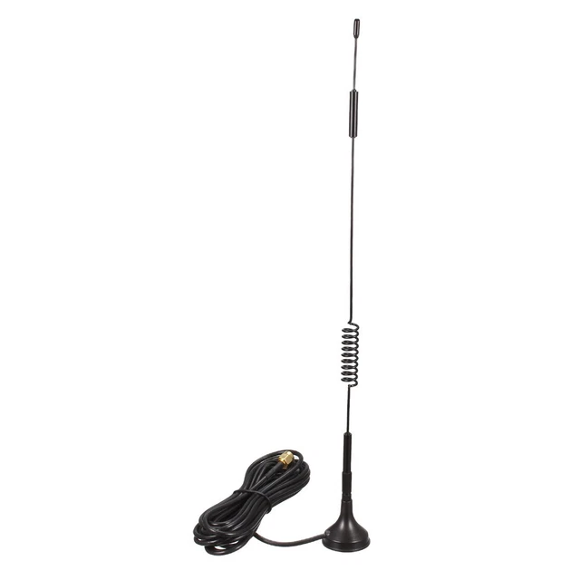 GSM Antenna 3G 4G 12dBi RG174 700-2700MHz SMA Male Cable 2 M with Magnetic Base