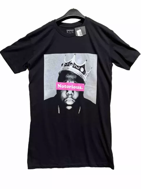 Urban Outfitters Women's The Notorious B.I.G. Biggie Oversized Tee T-Shirt Dress