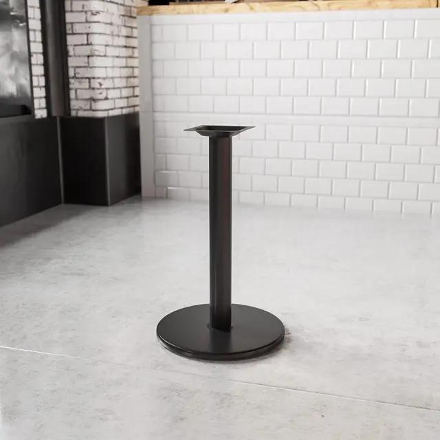 Beverly 18'' round Restaurant Table Base with 3'' Dia. Table Height Column