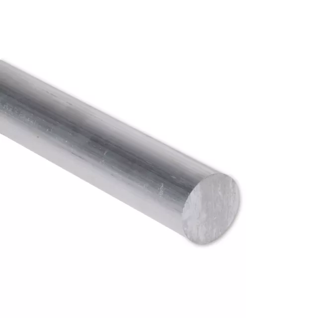 1" Diameter 6061 Aluminum Round Rod 36 Inch Length T6511 Extruded 1.0 inch Dia