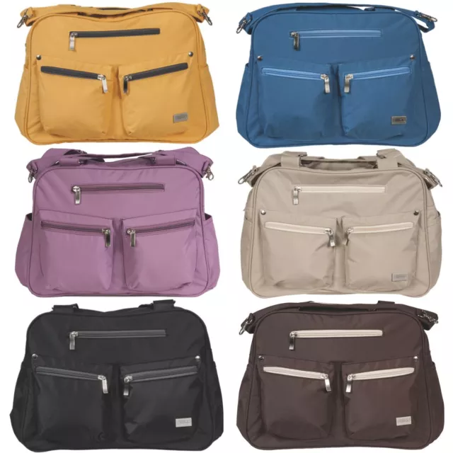 Wickeltasche LAURA + Wickelauflage Pflegetasche Windel Baby Tasche Kinderwagen