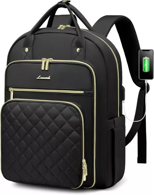 LOVEVOOK Laptop Backpack Women 15.6 Inch, Backpack Womens, Rucksack Bag